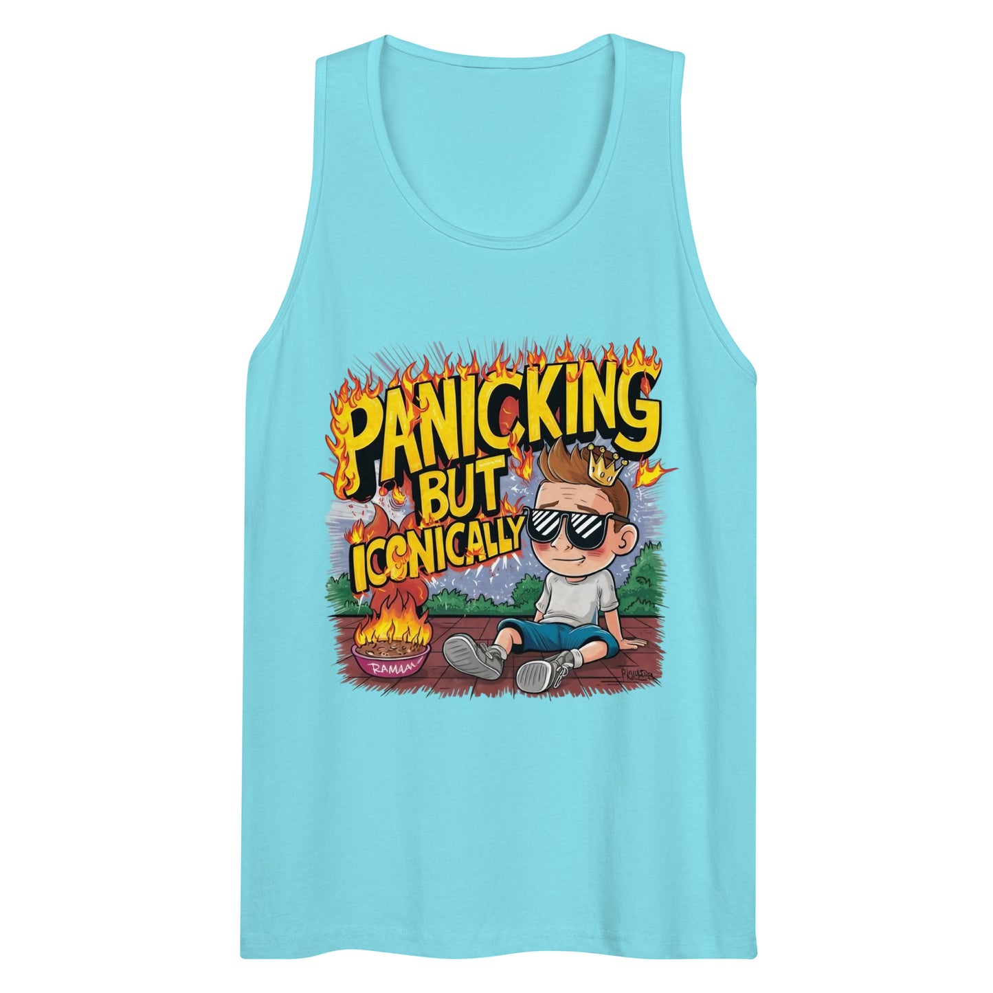 Panicking but Iconically