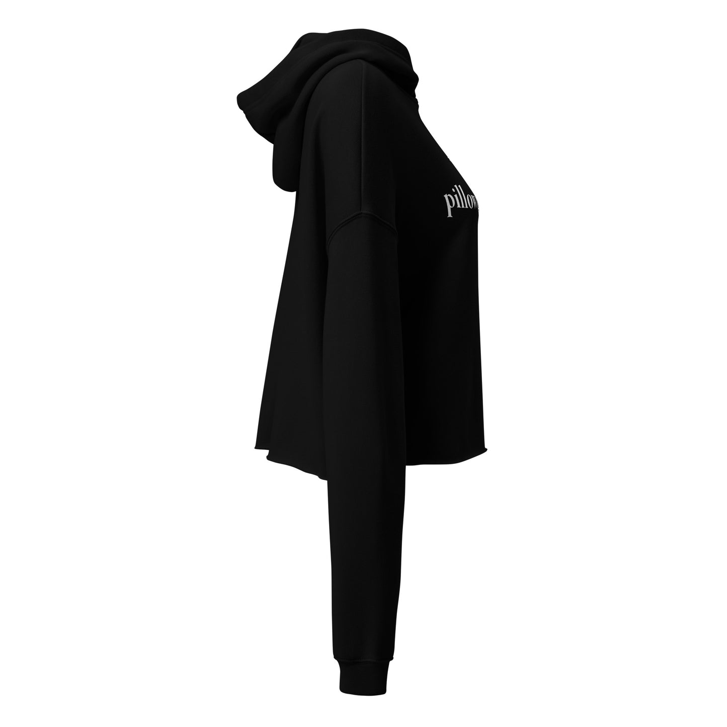 pillow princess- cropped hoodie