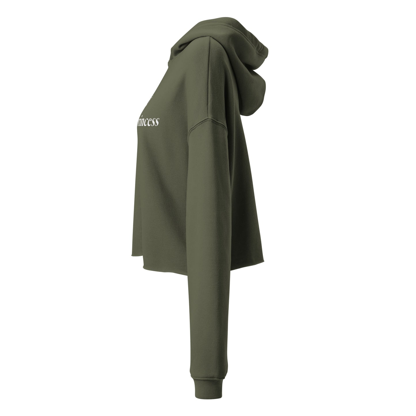 pillow princess- cropped hoodie