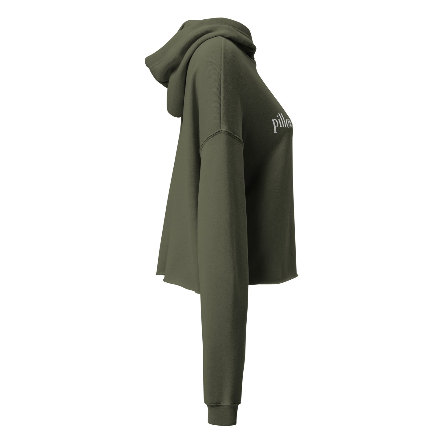 pillow princess- cropped hoodie