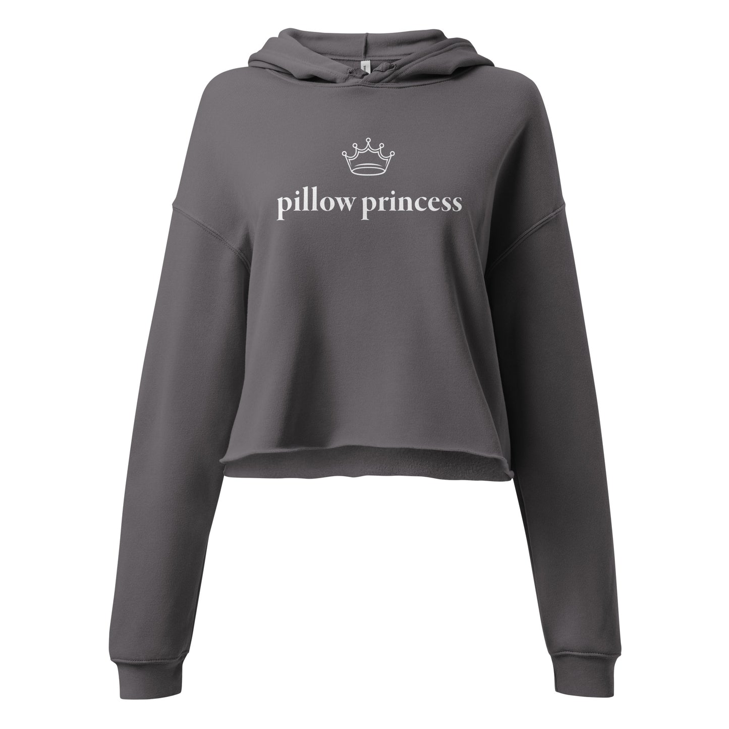 pillow princess- cropped hoodie