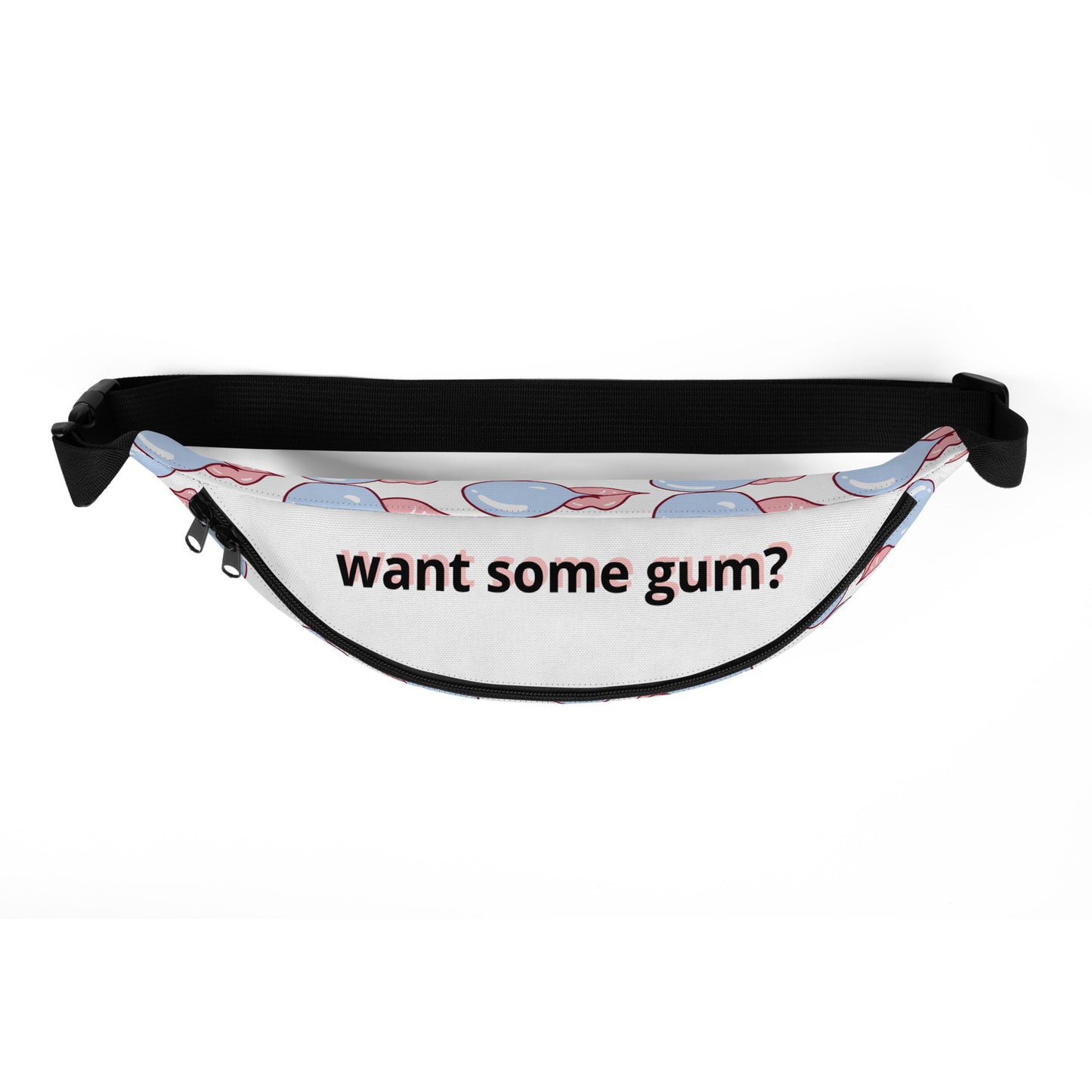 want some gum? fanny pack