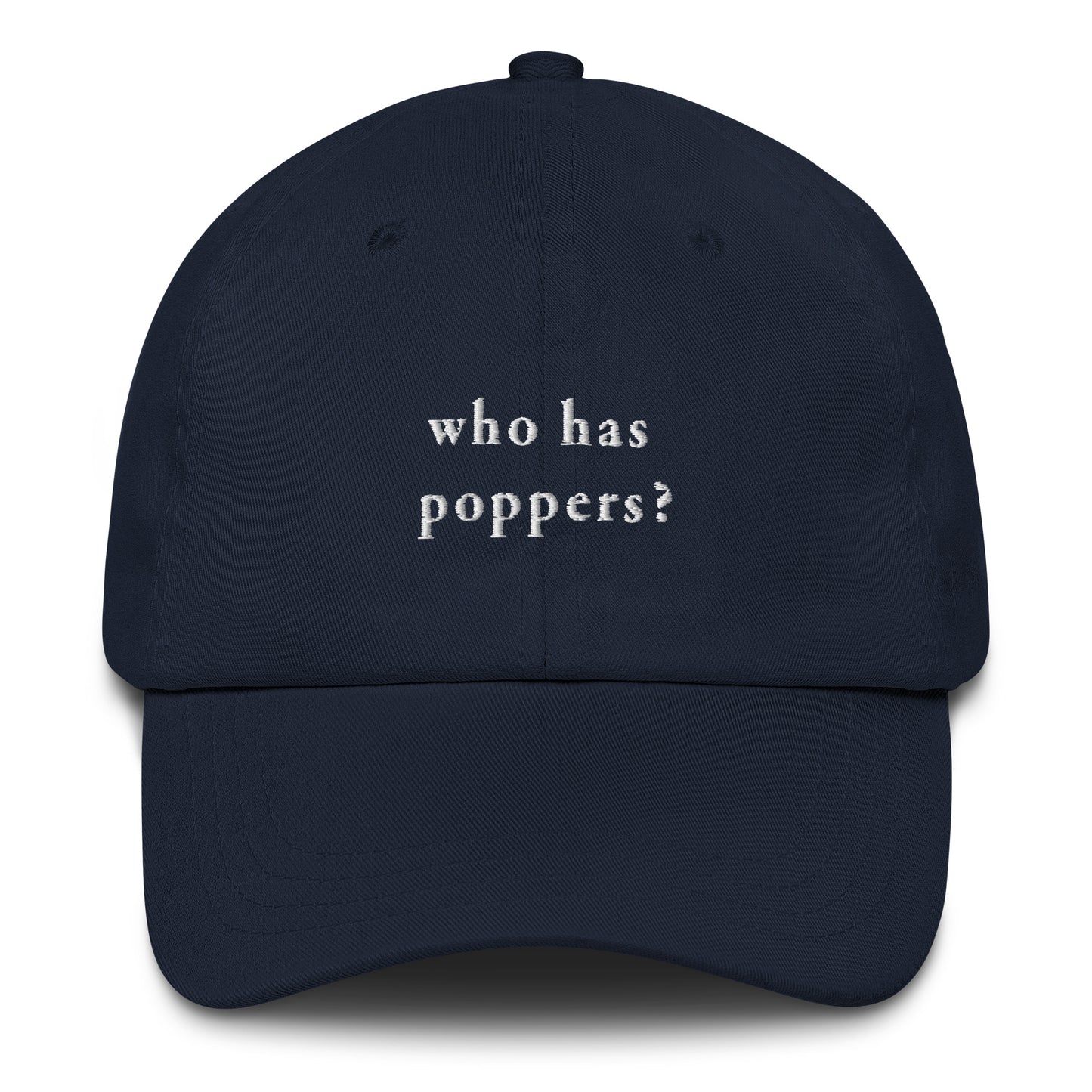 who has poppers?