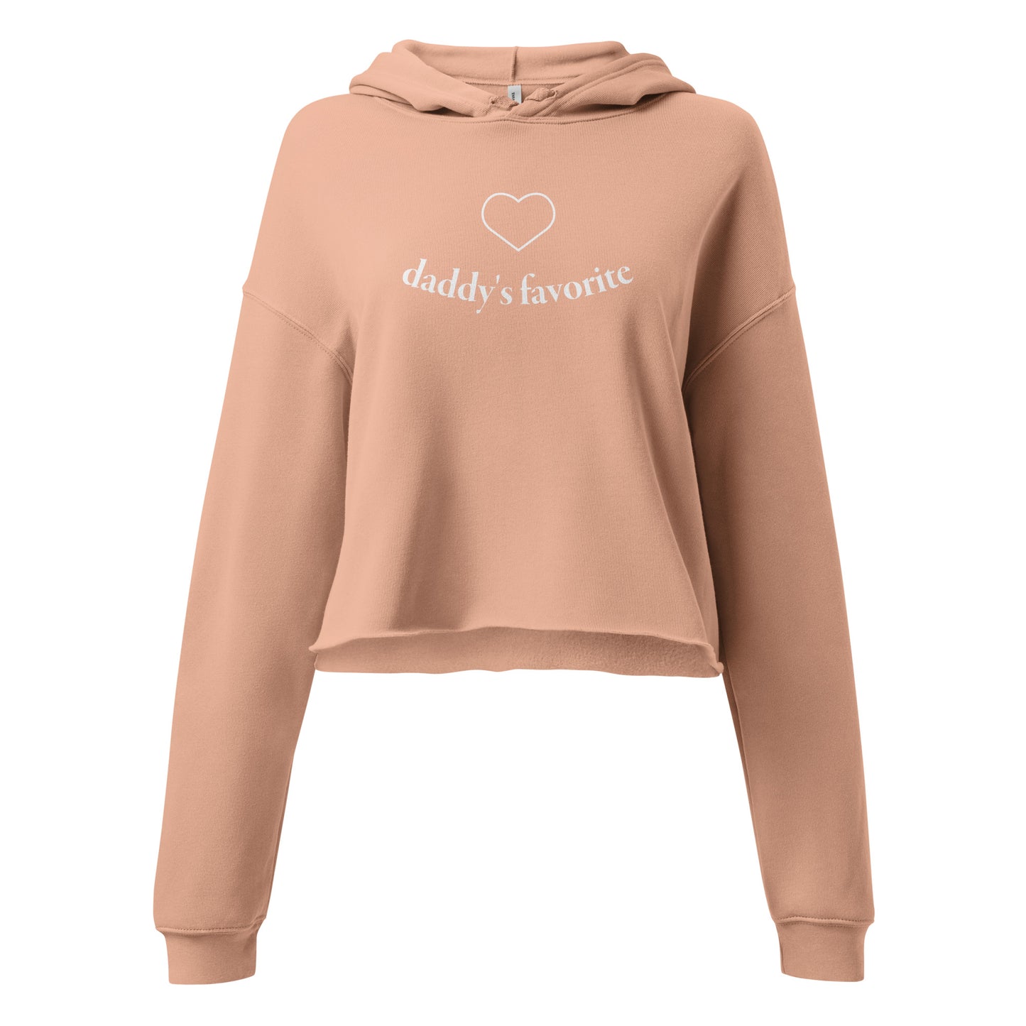 daddy's favorite- cropped hoodie